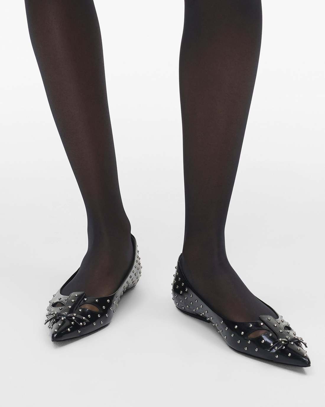 The Glam Studs Kat Ballerina Black Marc Jacobs / SHOES