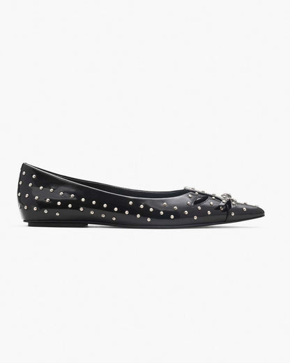 The Glam Studs Kat Ballerina Black Marc Jacobs / SHOES