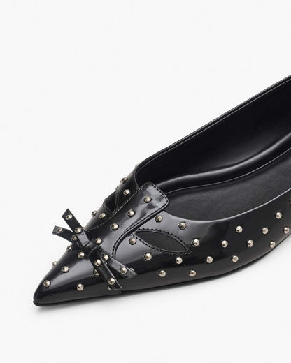 The Glam Studs Kat Ballerina Black Marc Jacobs / SHOES
