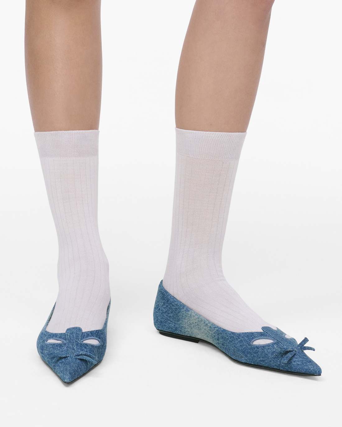 The Denim Kat Ballerina Vintage Indigo Marc Jacobs / SHOES