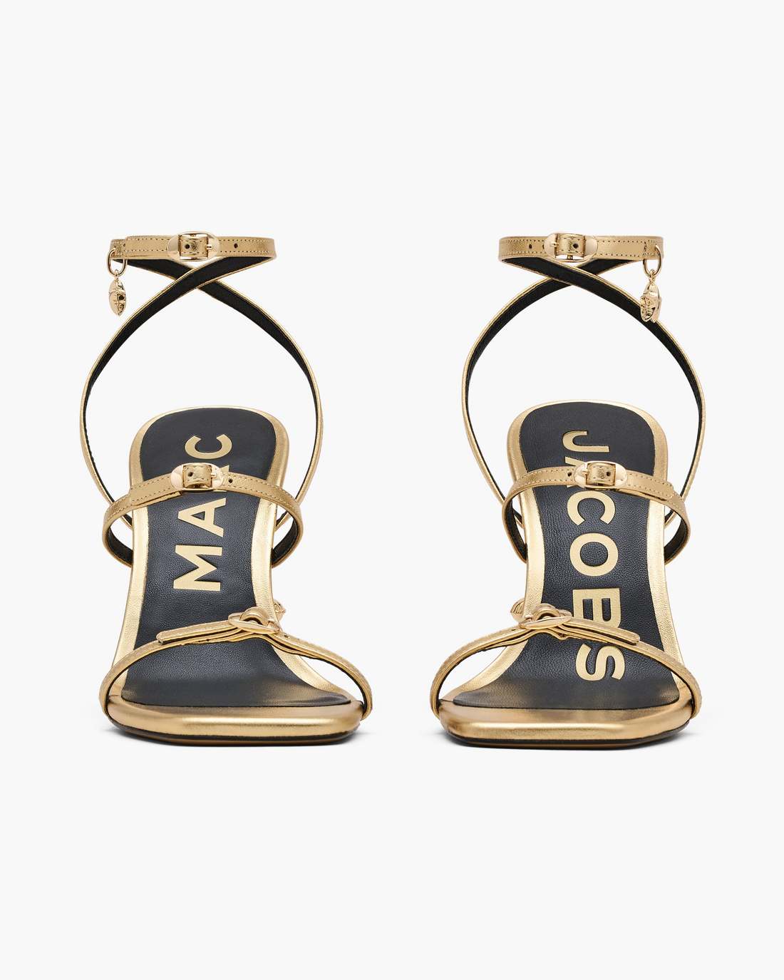 The Metallic Leather Daisy Heel Gold Marc Jacobs / SHOES