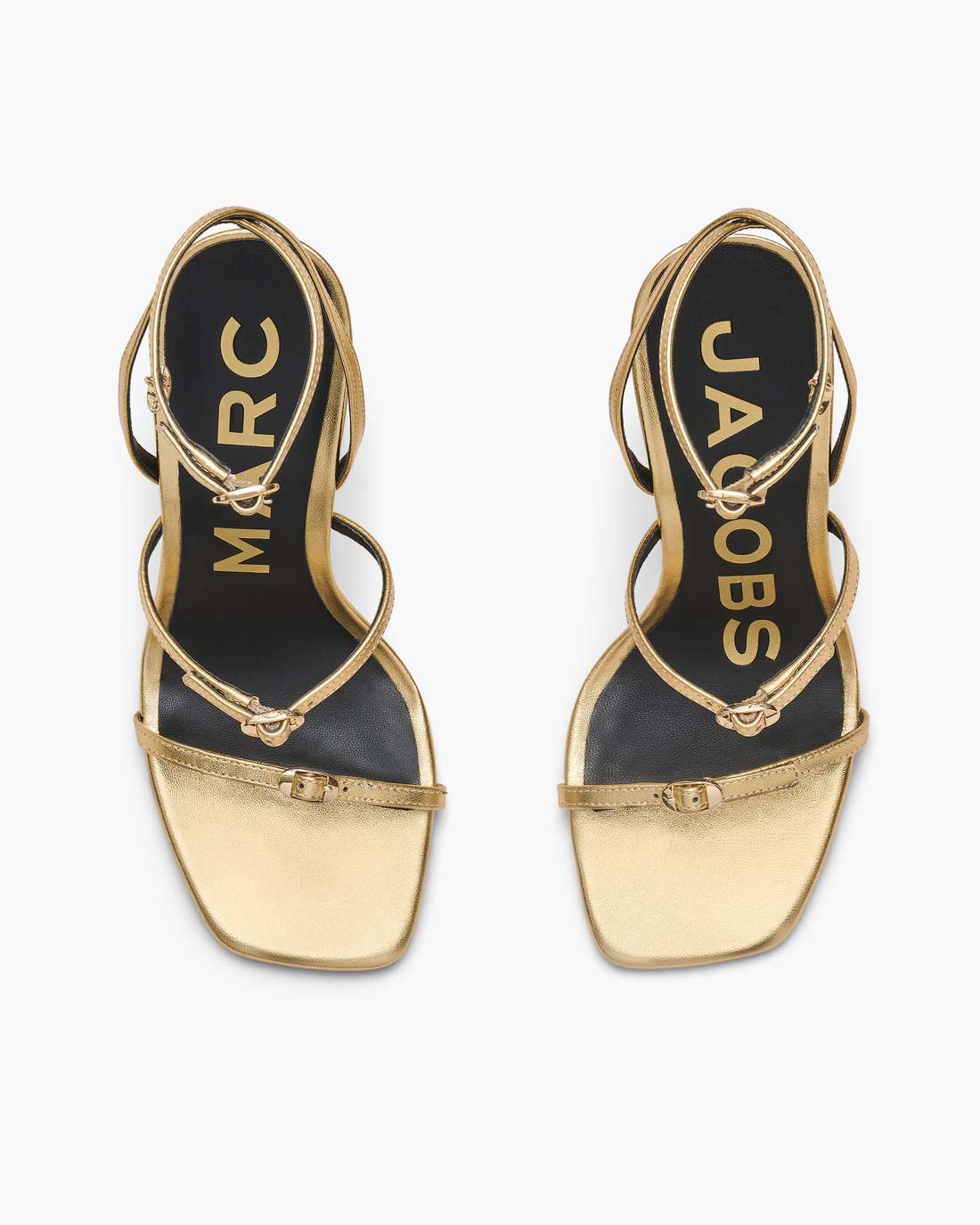 The Metallic Leather Daisy Heel Gold Marc Jacobs / SHOES