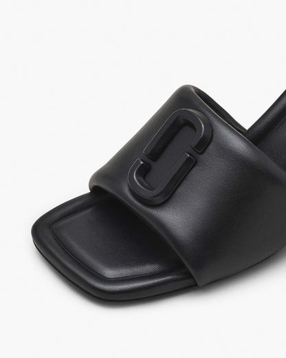 The Leather J Marc Heeled Sandal Black Marc Jacobs / SHOES