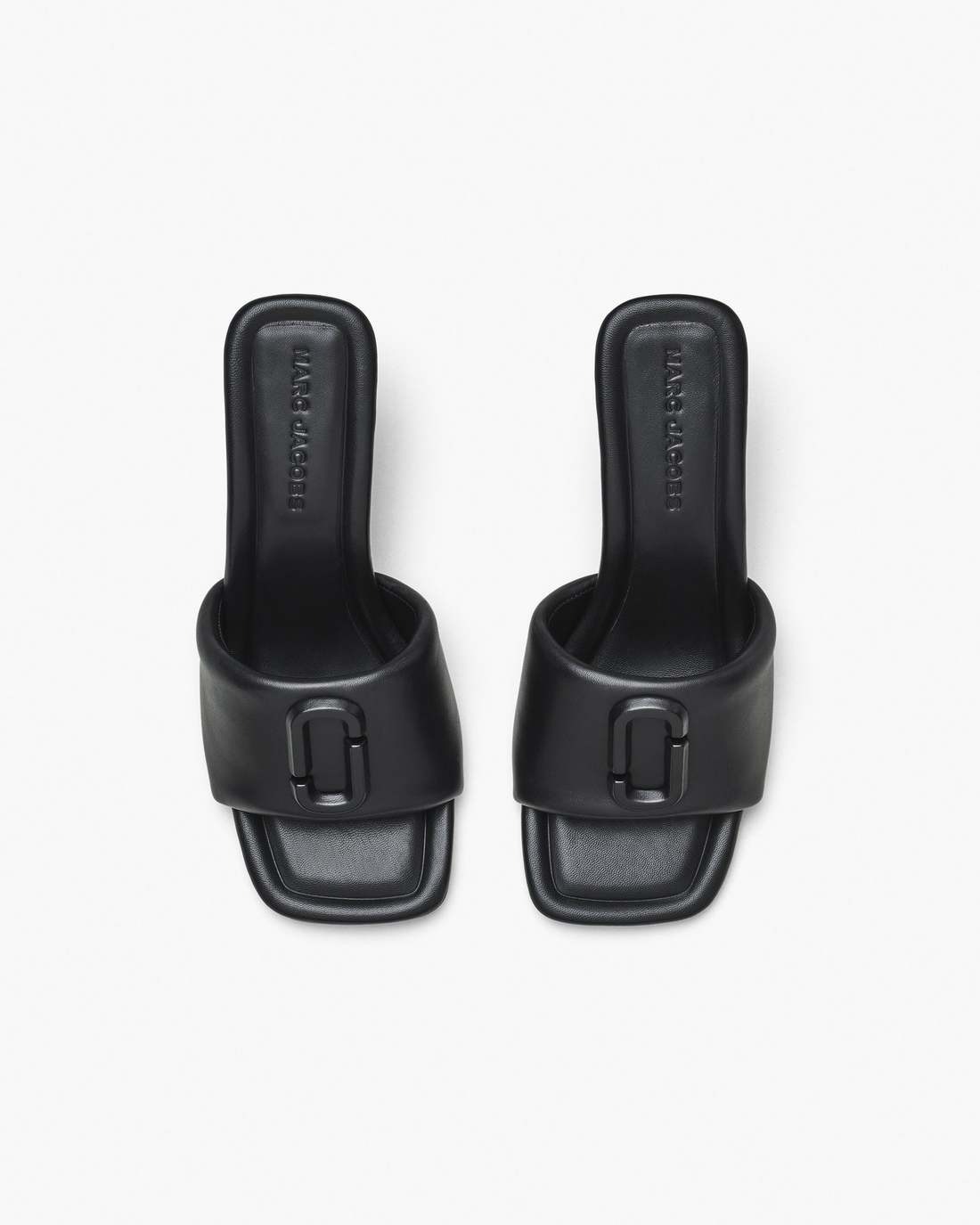 The Leather J Marc Heeled Sandal Black Marc Jacobs / SHOES