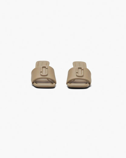 The Leather J Marc Heeled Sandal Camel Marc Jacobs / SHOES