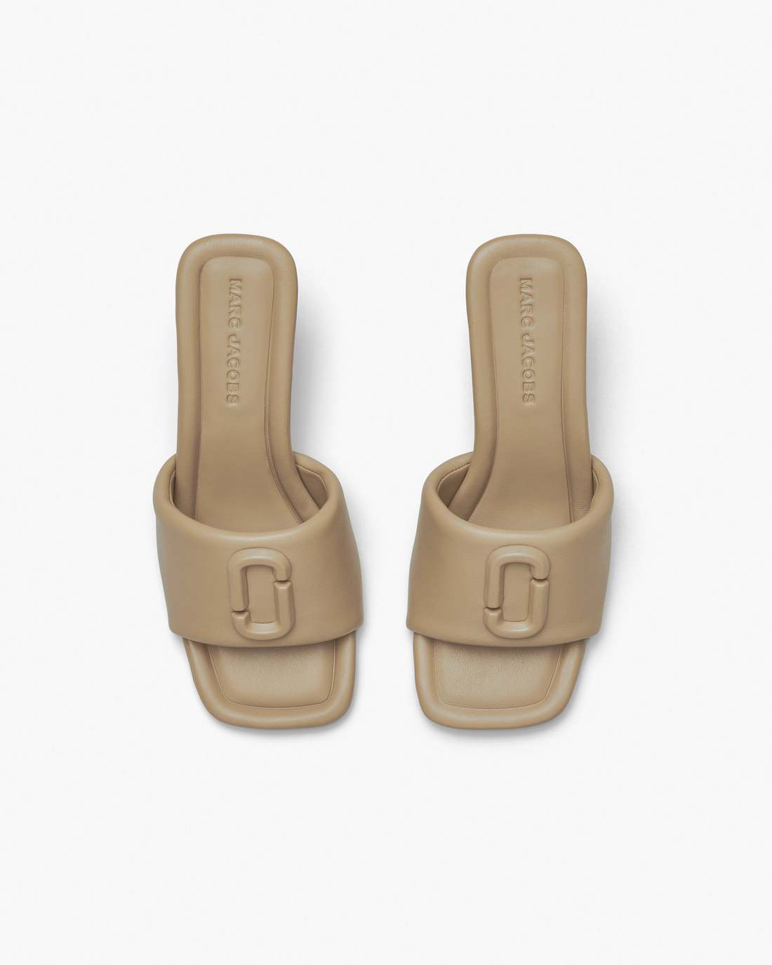 The Leather J Marc Heeled Sandal Camel Marc Jacobs / SHOES