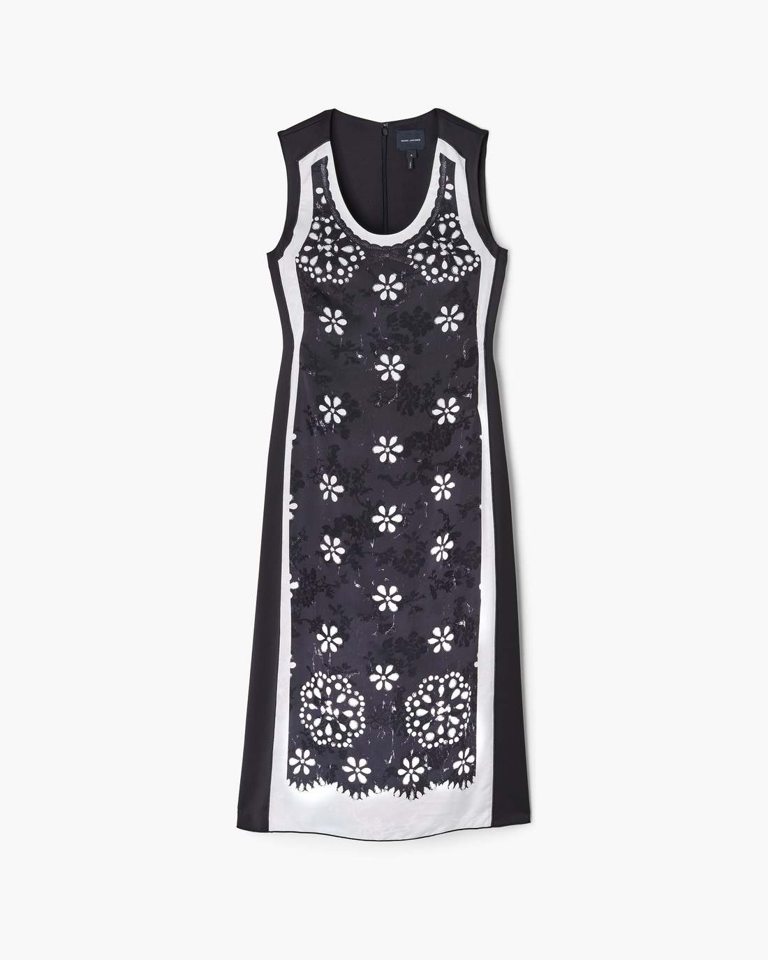 Trompe L'Oeil Eyelet Dress Black/White Marc Jacobs / READY TO WEAR|NEW ARRIVALS