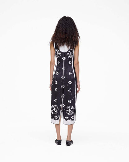 Trompe L'Oeil Eyelet Dress Black/White Marc Jacobs / READY TO WEAR|NEW ARRIVALS