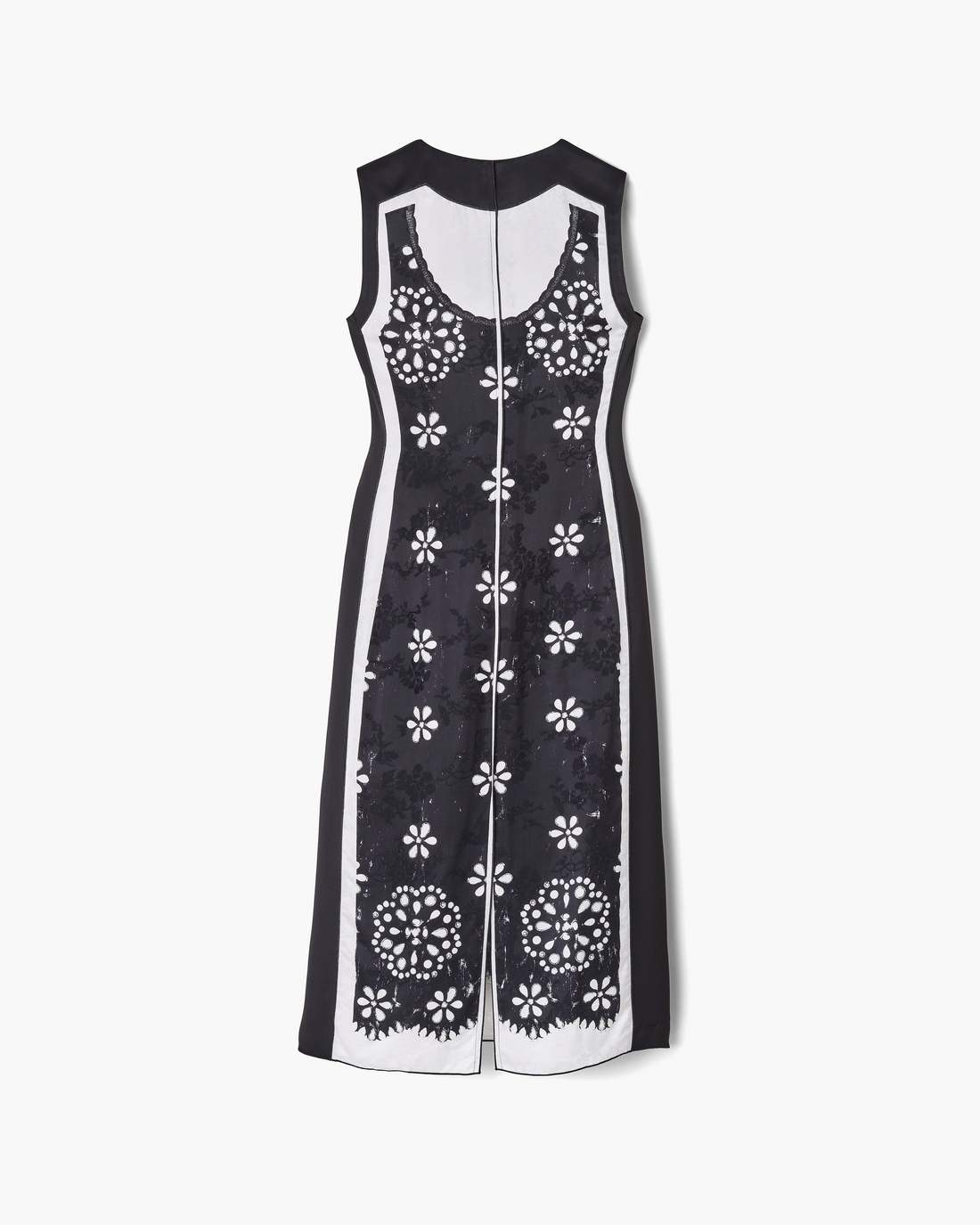 Trompe L'Oeil Eyelet Dress Black/White Marc Jacobs / READY TO WEAR|NEW ARRIVALS
