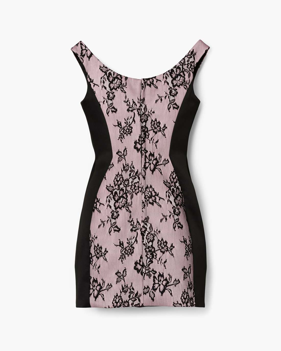 Sculpted Lace Shadow Dress Black Multi Marc Jacobs / READY TO WEAR