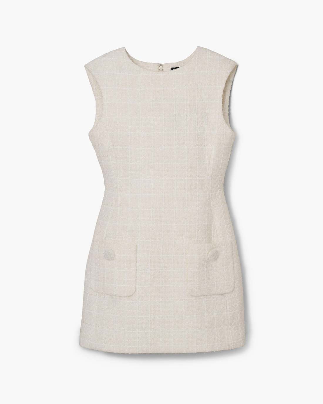 Sculptural Tweed Dress Ivory Marc Jacobs / READY TO WEAR