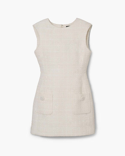 Sculptural Tweed Dress Ivory Marc Jacobs / READY TO WEAR