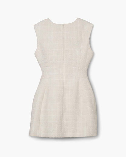Sculptural Tweed Dress Ivory Marc Jacobs / READY TO WEAR