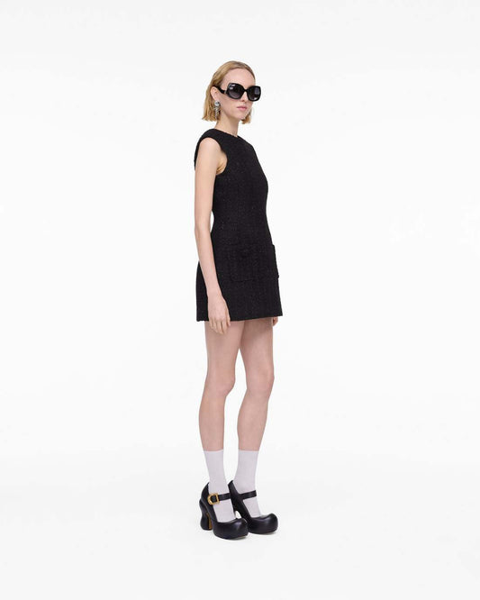 Sculptural Tweed Dress Black Marc Jacobs / READY TO WEAR