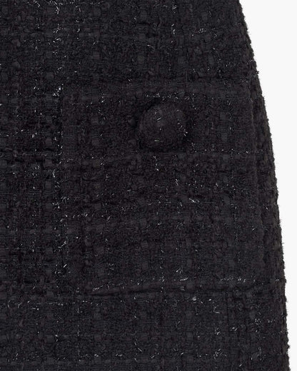 Sculptural Tweed Dress Black Marc Jacobs / READY TO WEAR