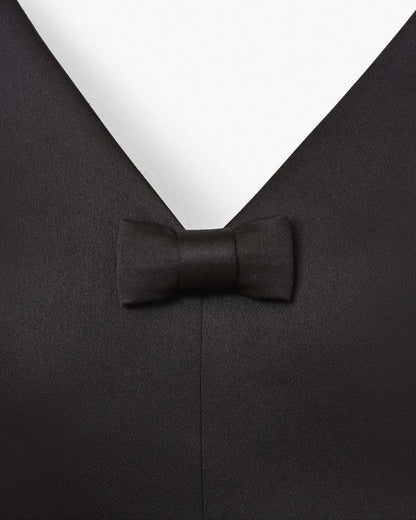 Satin Bow Dress Black Marc Jacobs / READY TO WEAR