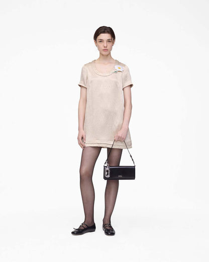 Crushed Satin Dress Champagne Marc Jacobs / READY TO WEAR