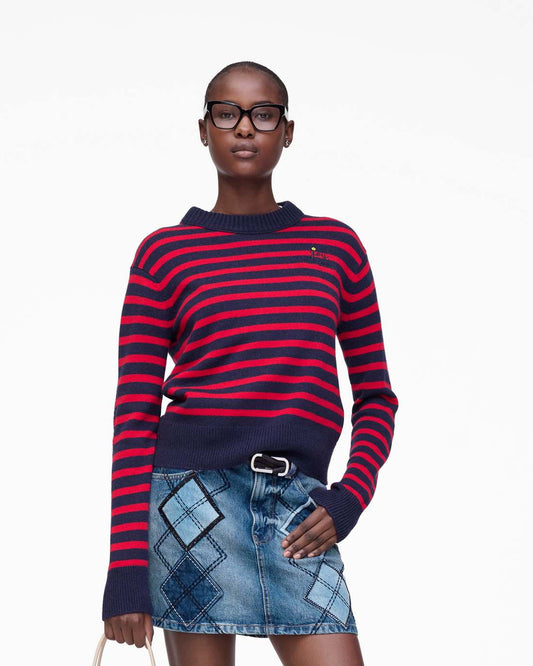 Joy Striped Crewneck Navy/Red Marc Jacobs / READY TO WEAR
