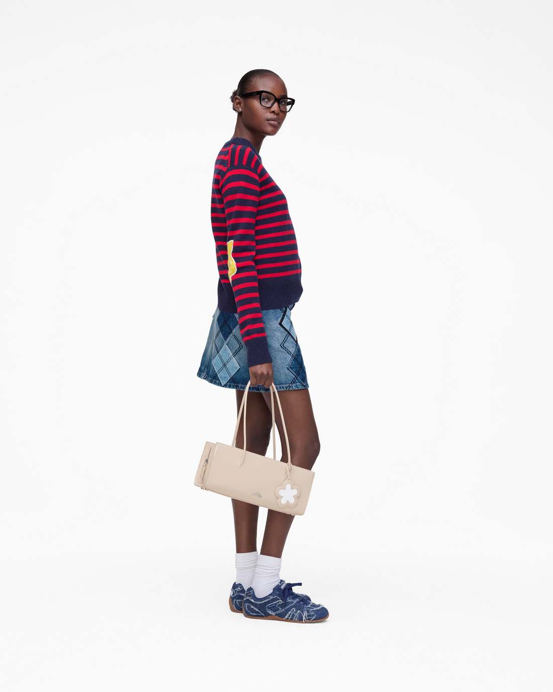 Joy Striped Crewneck Navy/Red Marc Jacobs / READY TO WEAR