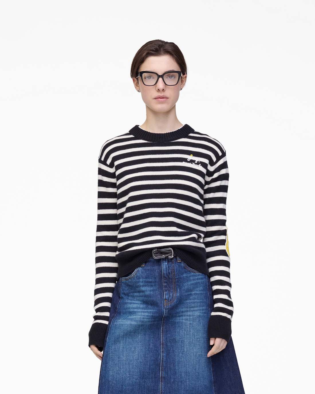 Joy Striped Crewneck Black/White Marc Jacobs / READY TO WEAR