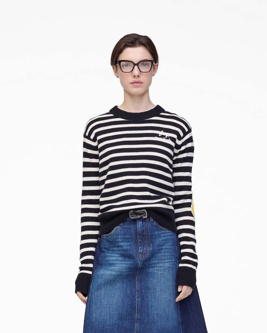 Joy Striped Crewneck Black/White Marc Jacobs / READY TO WEAR