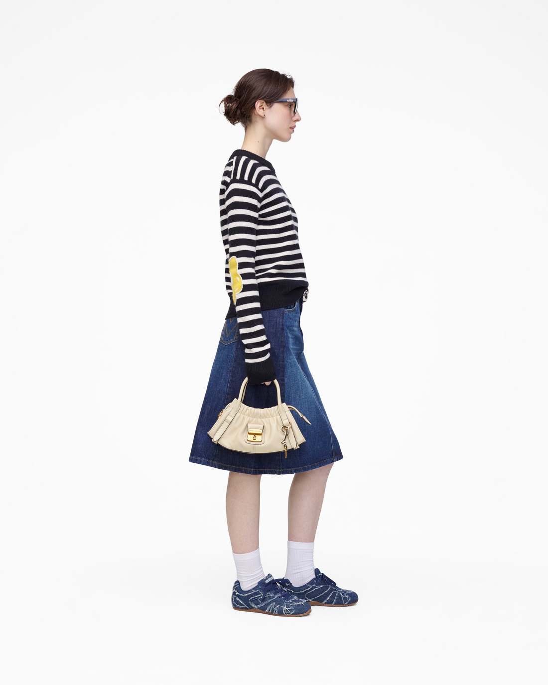 Joy Striped Crewneck Black/White Marc Jacobs / READY TO WEAR