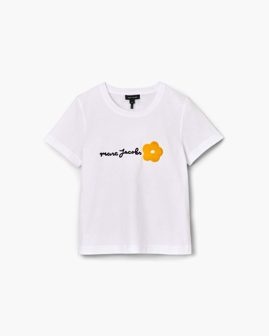 Daisy Logo Slim Tee White Marc Jacobs / READY TO WEAR