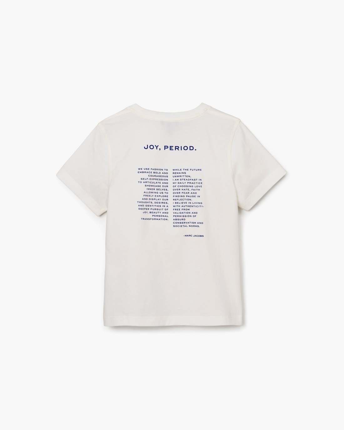 Joy. Slim Tee White Marc Jacobs / READY TO WEAR