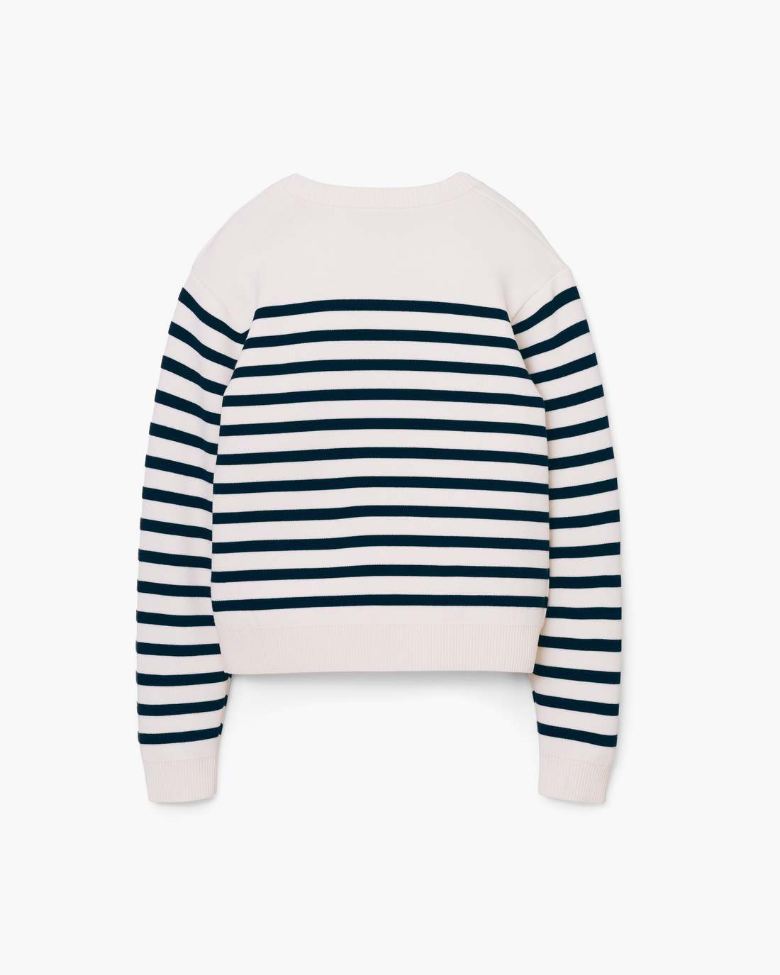 Marc Jacobs Breton Stripe Crewneck White/Navy
