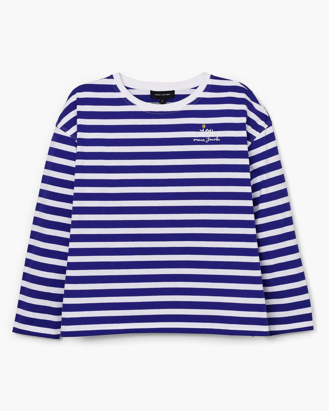 Daisy Striped Longsleeve Pansy/White Marc Jacobs / READY TO WEAR