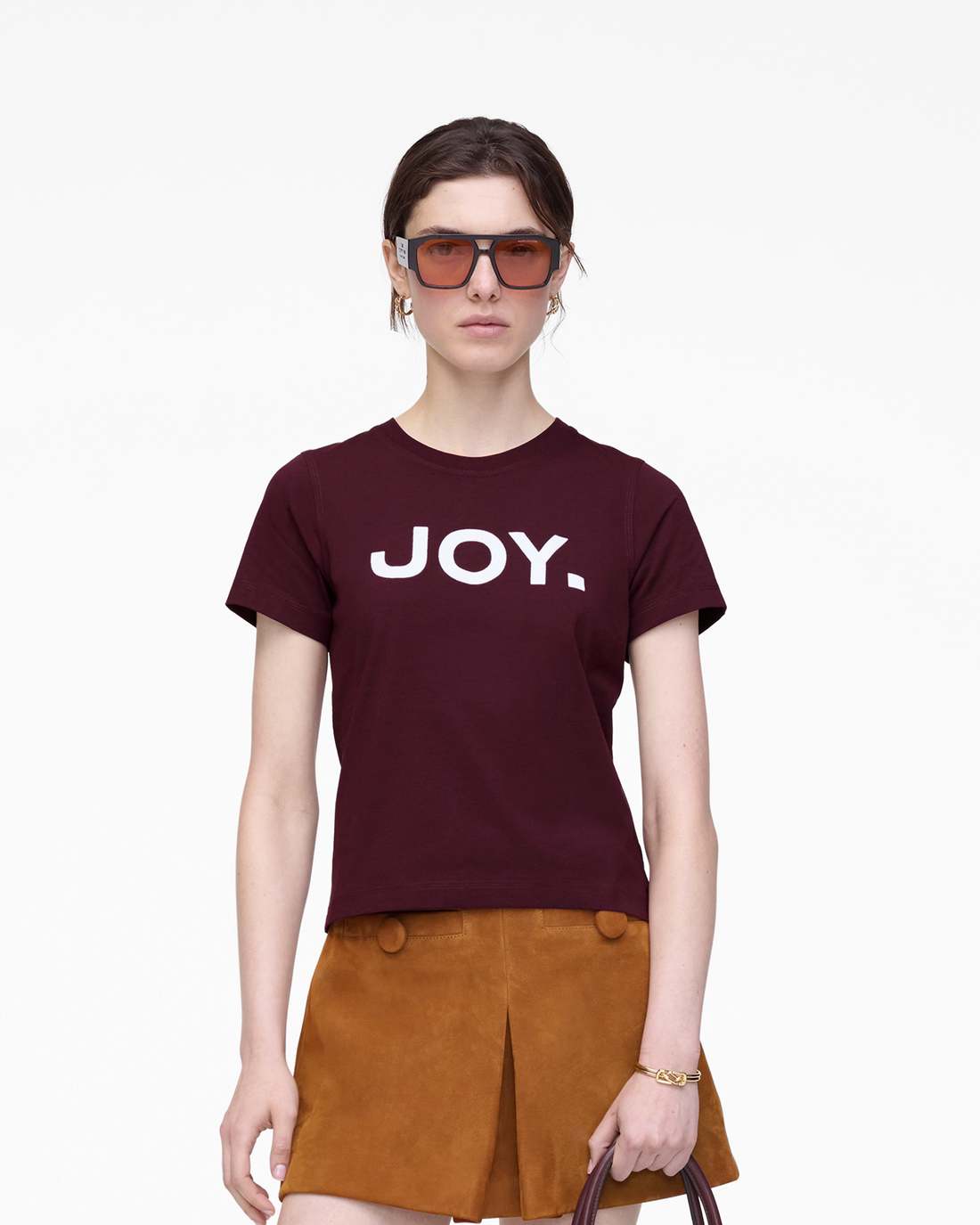 Joy. Slim Tee Dark Plum Marc Jacobs / READY TO WEAR
