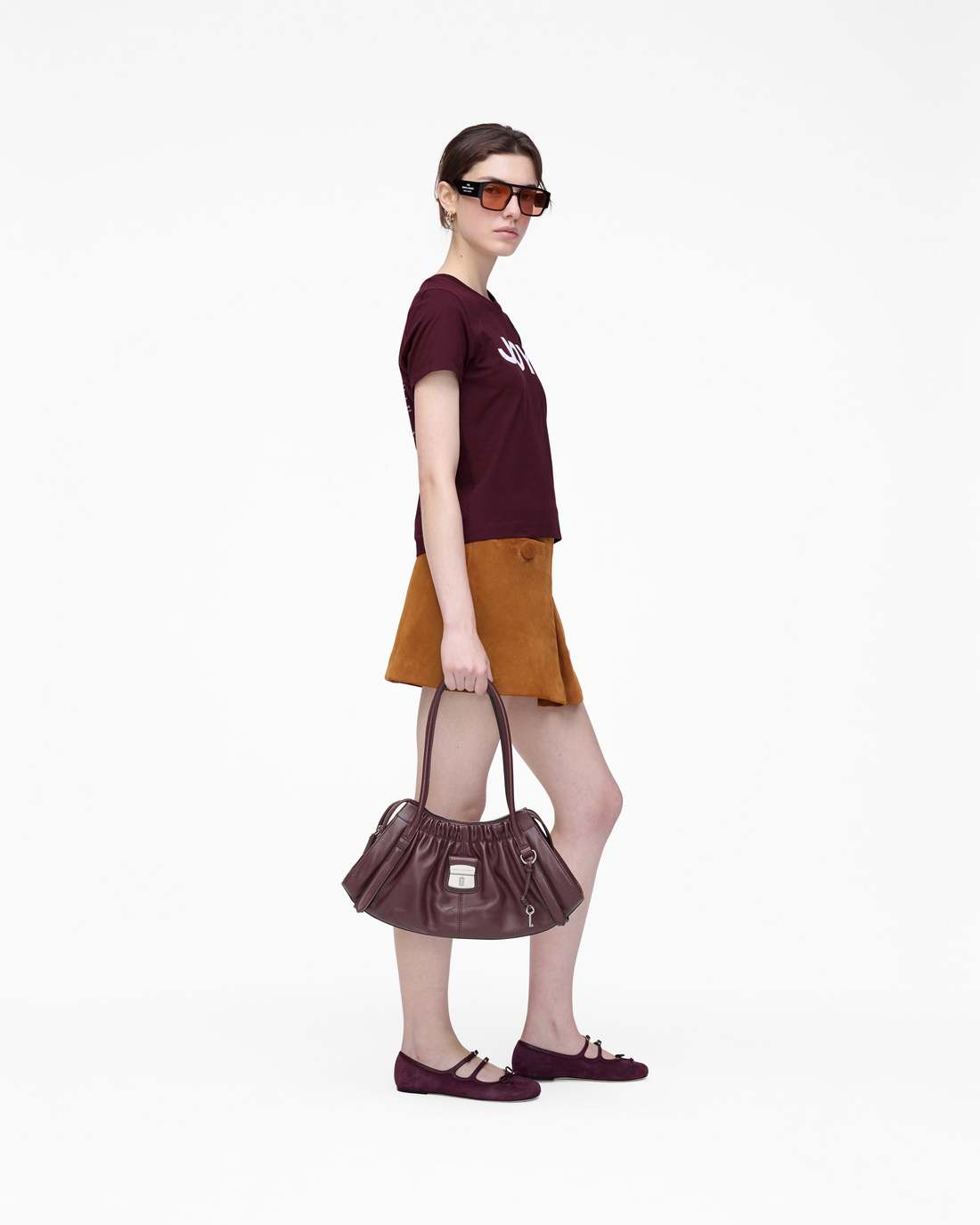 Joy. Slim Tee Dark Plum Marc Jacobs / READY TO WEAR