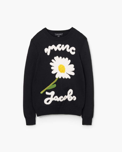 Marc Is Joy Jacquard Crewneck Black Marc Jacobs / READY TO WEAR