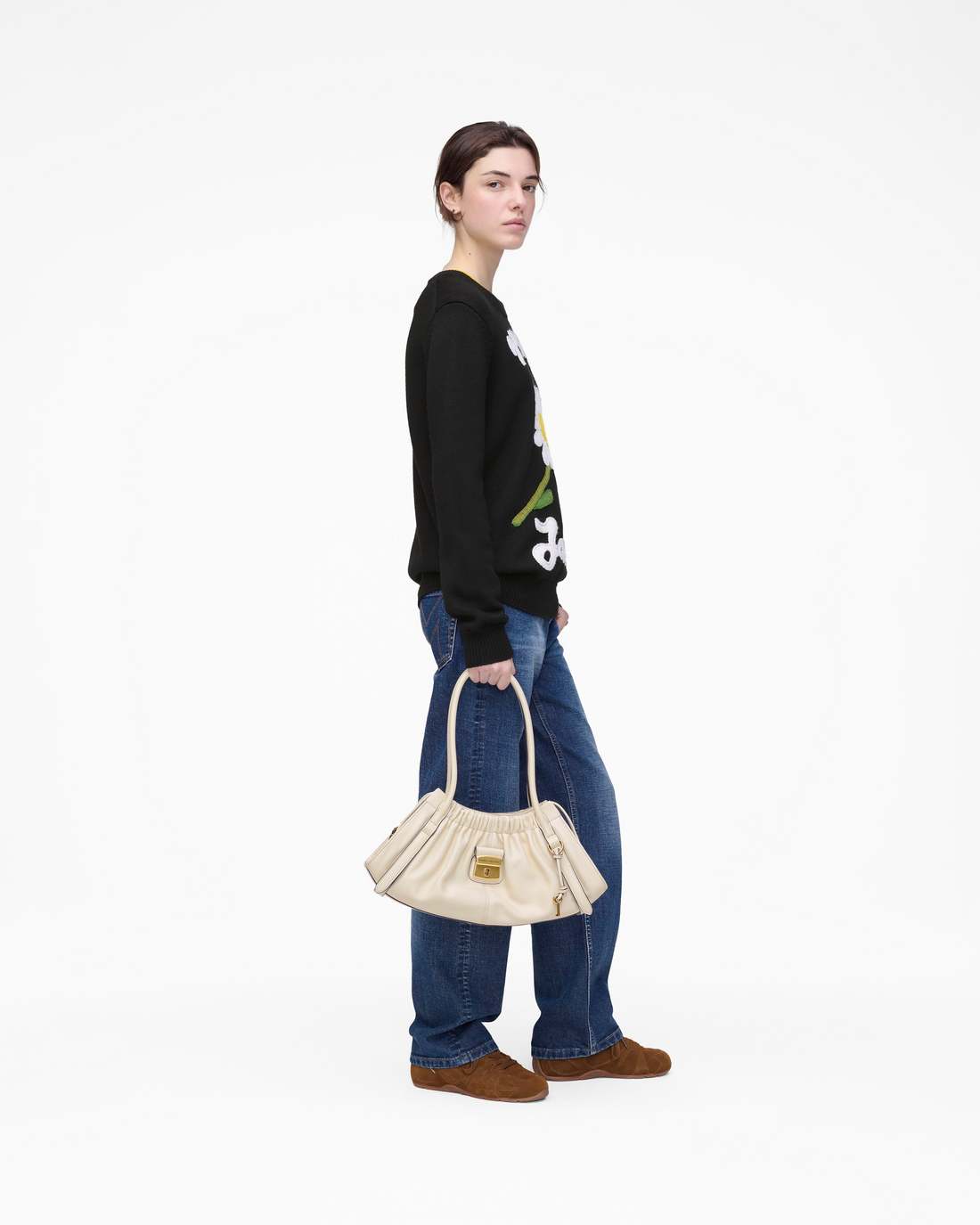 Marc Is Joy Jacquard Crewneck Black Marc Jacobs / READY TO WEAR