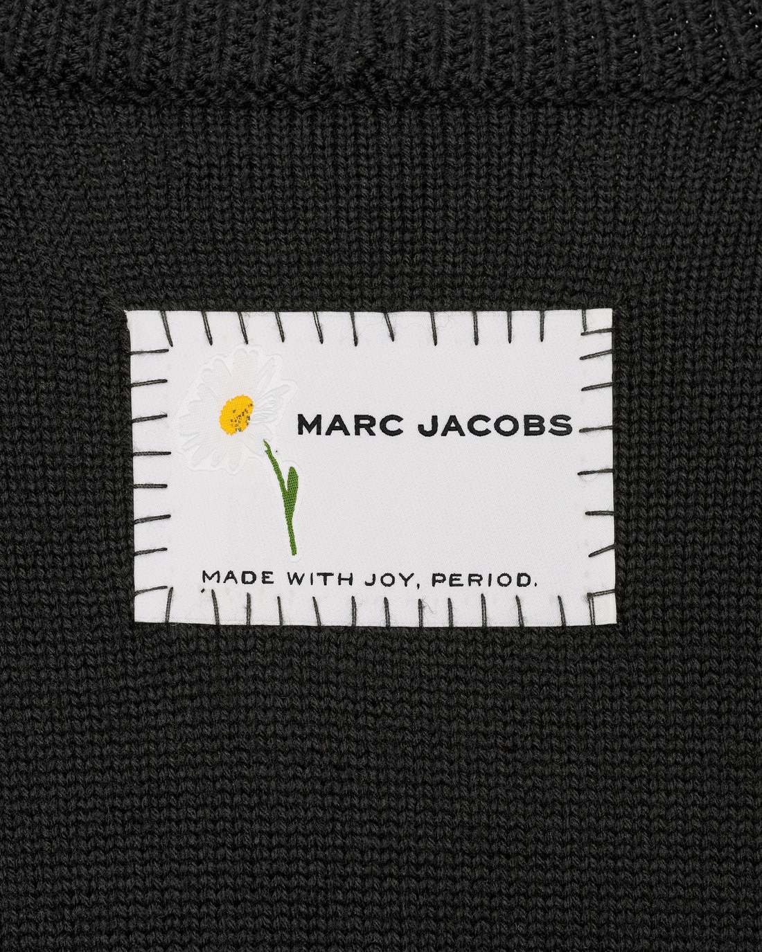 Marc Is Joy Jacquard Crewneck Black Marc Jacobs / READY TO WEAR