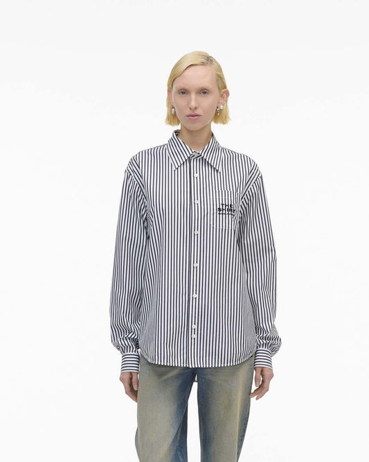 Marc Jacobs The Striped Shirt Black/White
