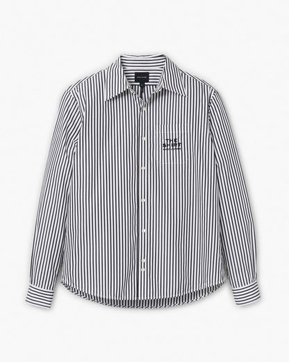 Marc Jacobs The Striped Shirt Black/White