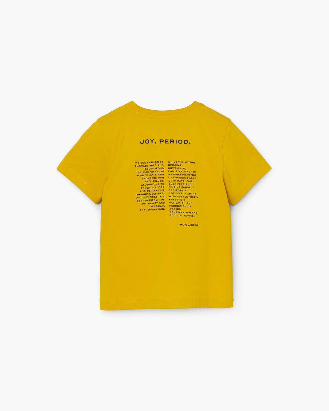 Marc Jacobs Joy. Slim Tee Joy Yellow