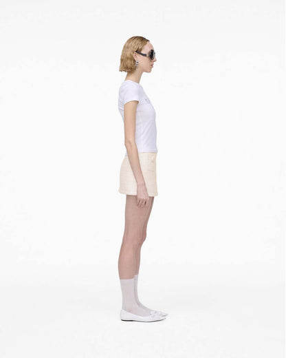 Charm Logo Shrunken Tee White Marc Jacobs / READY TO WEAR|NEW ARRIVALS