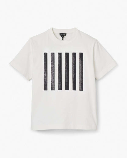 Marc Jacobs The Stripe Box Tee White