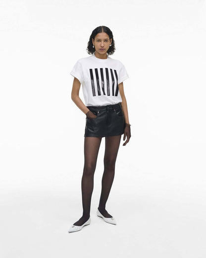 Marc Jacobs The Stripe Box Tee White