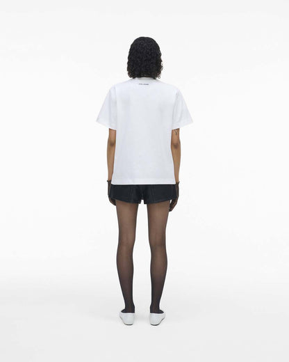 Marc Jacobs The Stripe Box Tee White
