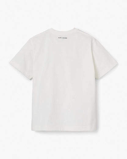 Marc Jacobs The Stripe Box Tee White