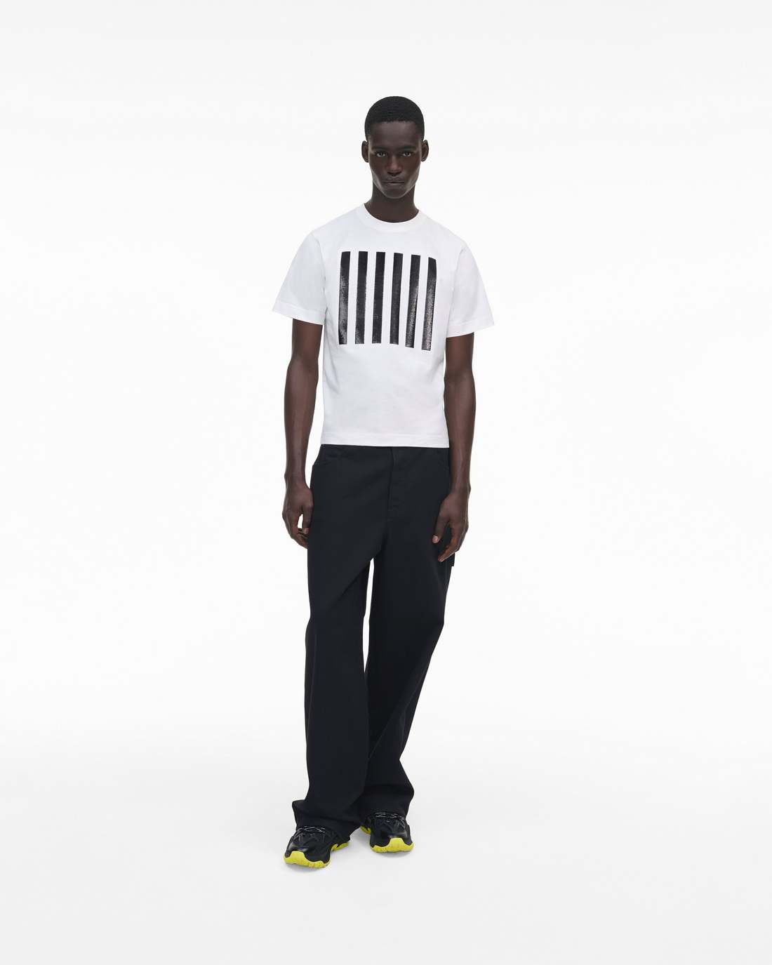 Marc Jacobs The Stripe Box Tee White