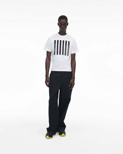Marc Jacobs The Stripe Box Tee White