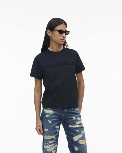 Marc Jacobs The Logo Baby Tee Black