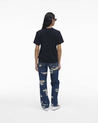 Marc Jacobs The Logo Baby Tee Black