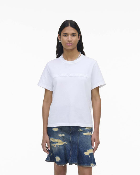 Marc Jacobs The Logo Baby Tee White