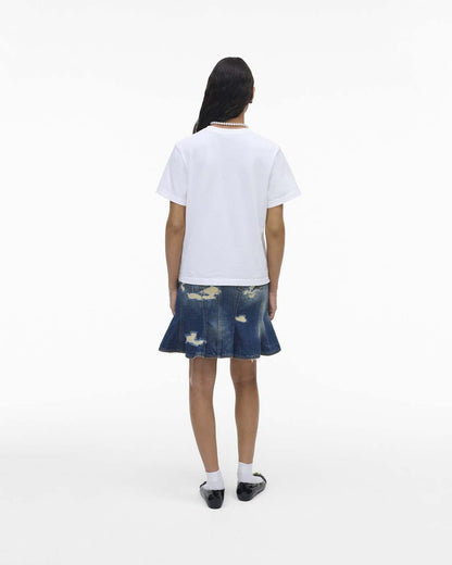 Marc Jacobs The Logo Baby Tee White