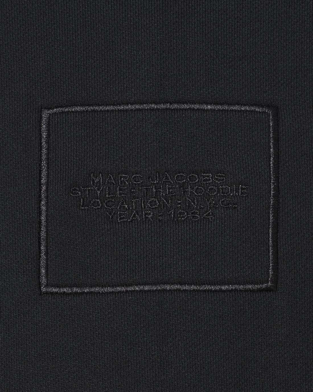 Marc Jacobs The Hoodie Black
